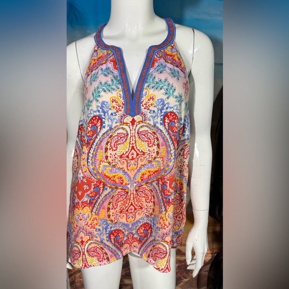 Laundry by Shelli Segal Racer back top - Picture 1 of 6